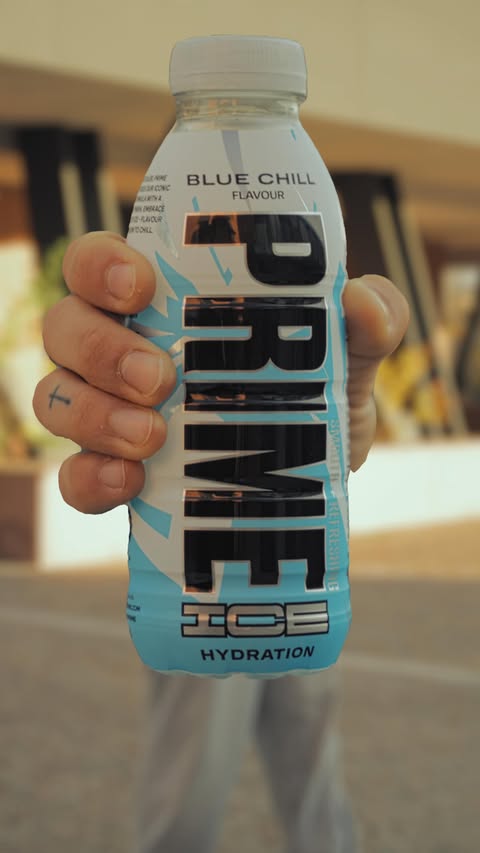 Instagram post by @flowvisualculture for DrinkPrime. Caption reads: Ad | @drinkprime Not just a drink..Stay Powered.....