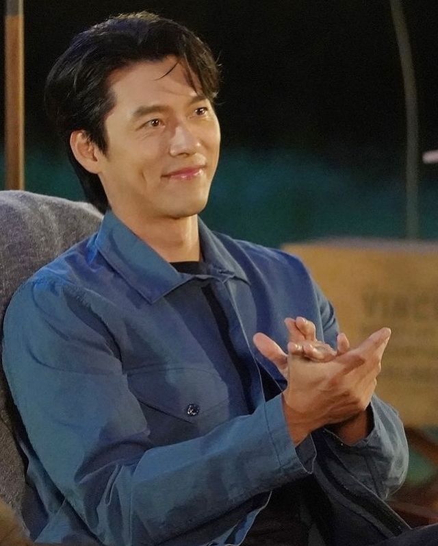 Instagram post by @queen_rheem2730 for Ballantine's. Caption reads: [VAST MAKING] 시간은 우리를 기다려주지 않으니까, 바로 지금❣ 현빈과 발렌타인이....