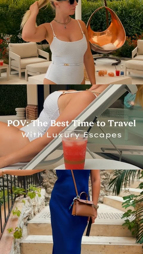 Instagram post by @naomikisted for Luxury Escapes. Caption reads: [...] time together—yes please. ☀️🥂 Luxury....