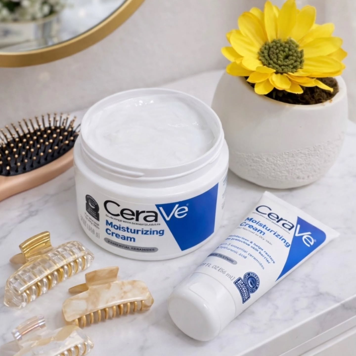 Instagram post by @iceeresults for Walmart Creator. Caption reads: @CERAVE Moisturizing Cream This rich, non-greasy....