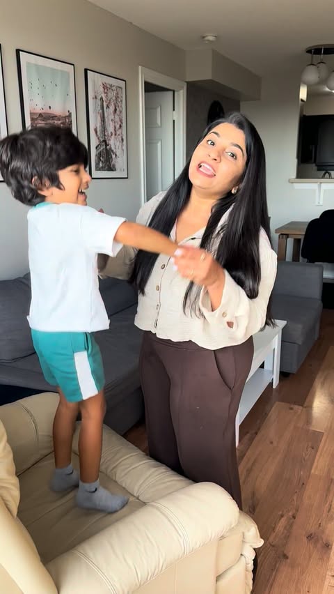 Instagram post by @nehajainvlogs for LeapFrog USA. Caption reads: For those days when going outside just isn’t....