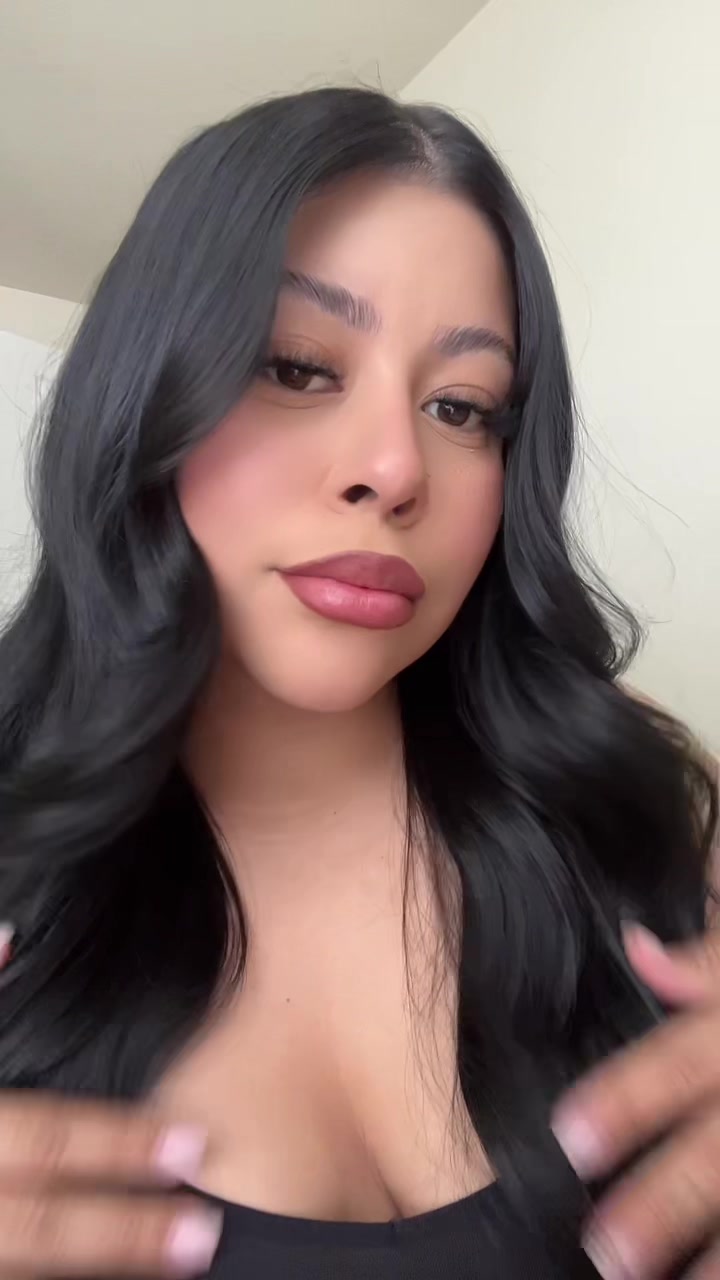 TikTok post by @nashmaivette for EXO Cosmetics. Caption reads: [...] has been my go to! ‘DATE NIGHT’ @EXO....
