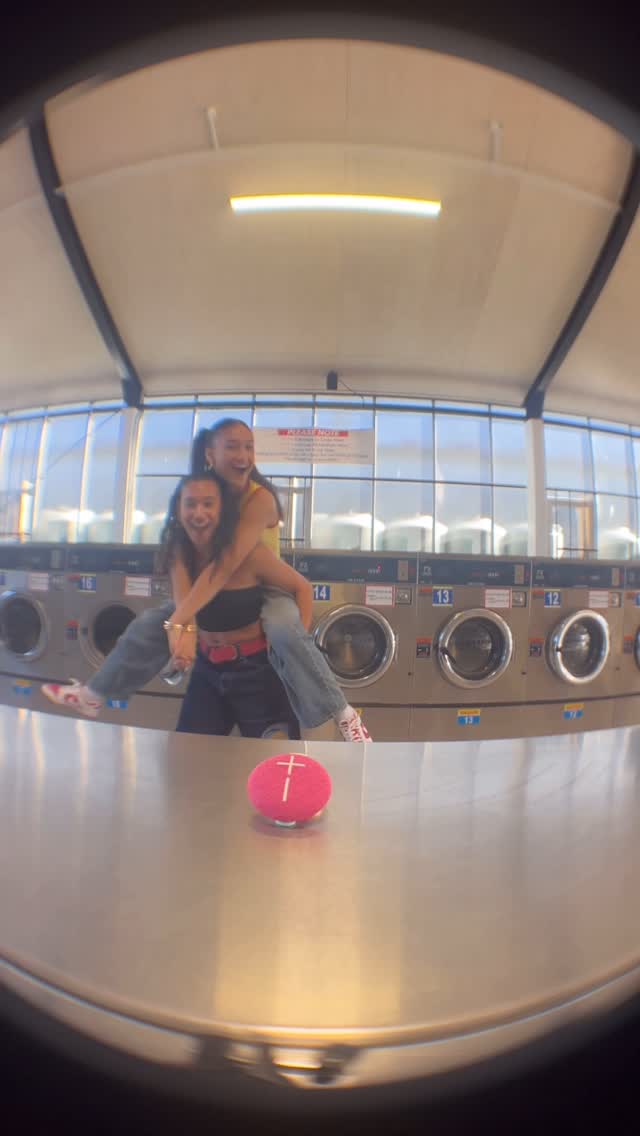 Instagram post by @reneesalesa for Ultimate Ears. Caption reads: Don’t waste your time fighting over headphones....