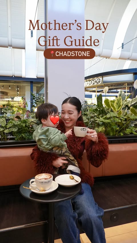 Instagram post by @jennyjzhou for Chadstone. Caption reads: [...] you need for Mother’s Day is at....
