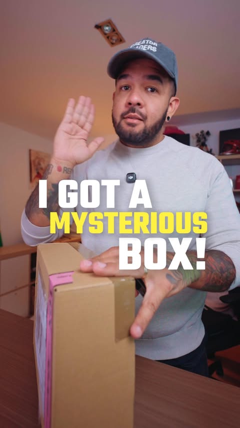 Instagram post by @lucaspelizaro for Glenmorangie. Caption reads: [...] mystery box at my house.. Thank you....