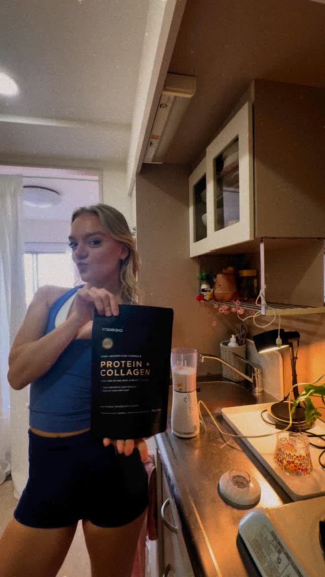 Instagram post by @emilymayhodges for Tropeaka. Caption reads: As a performer, I’m always on the lookout for new....