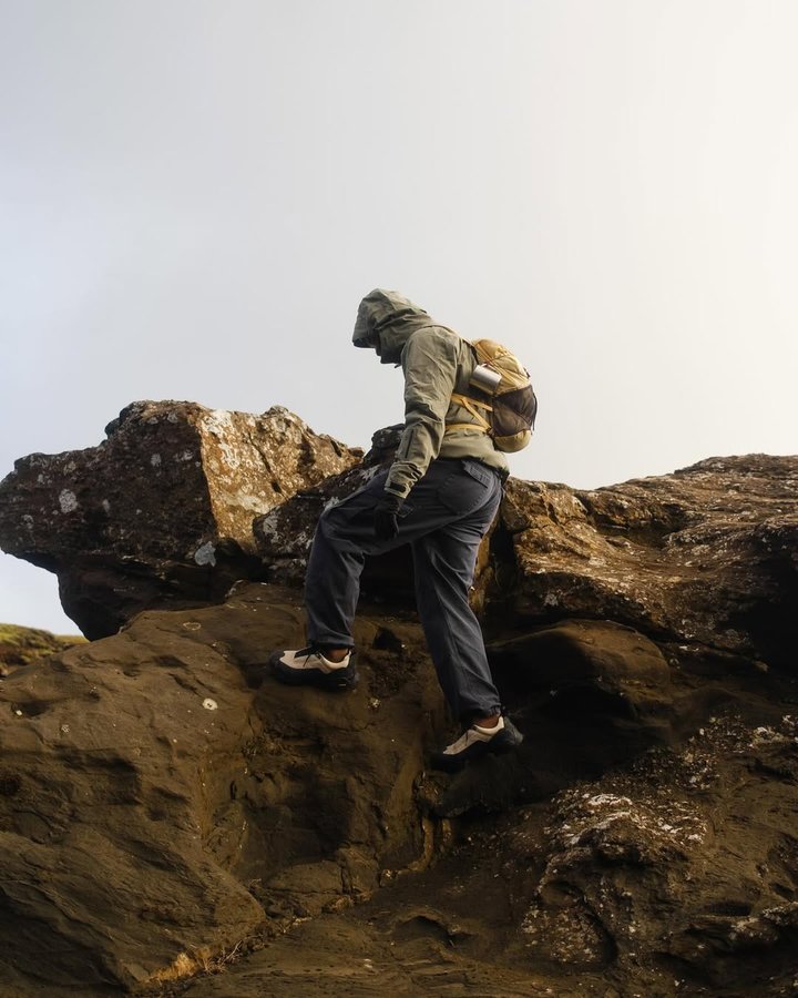 Instagram post by @benjaminhardman for 66°North. Caption reads: Some recent work for @66north and their freshly....