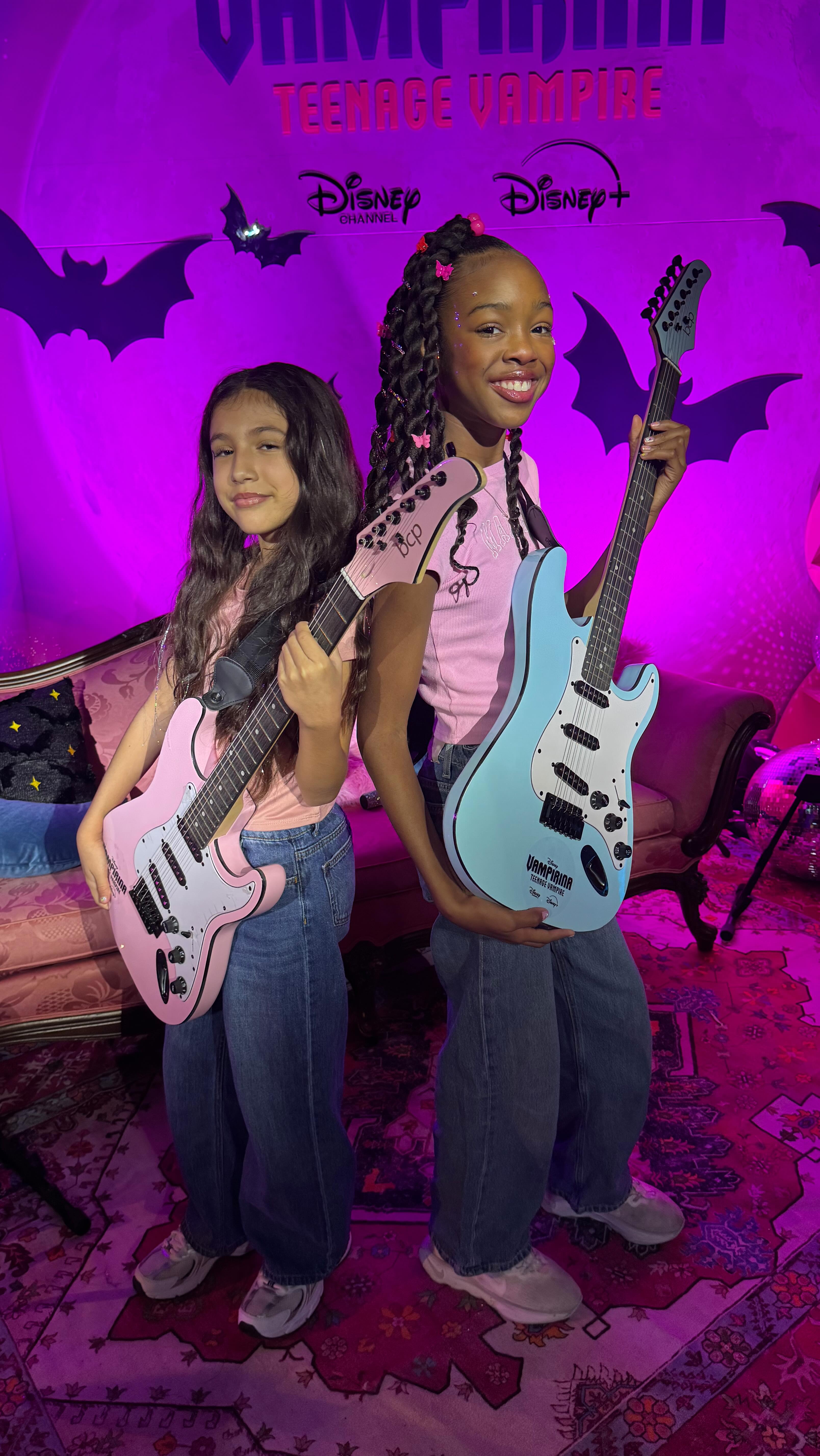 Instagram post by @lovechanellenje for Disney Channel. Caption reads: Thank you @disneychannel for inviting us to the....