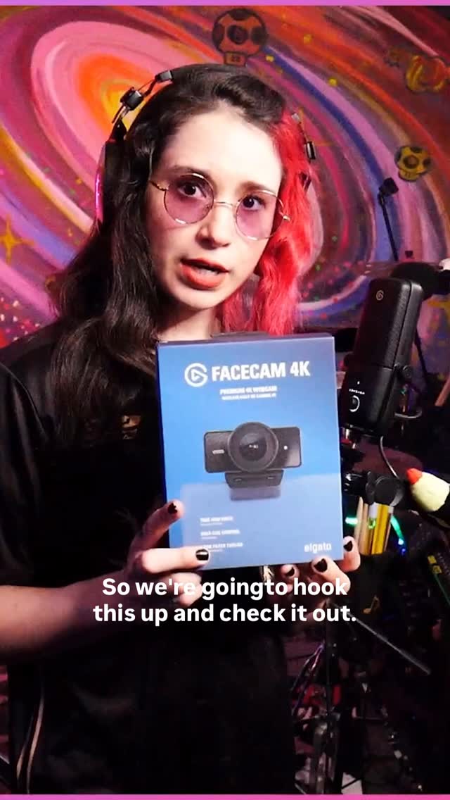 Instagram post by @sunfyretv for Elgato. Caption reads: New cam drop by @elgato 👊 #ad #sponsor 
Type 1 if....