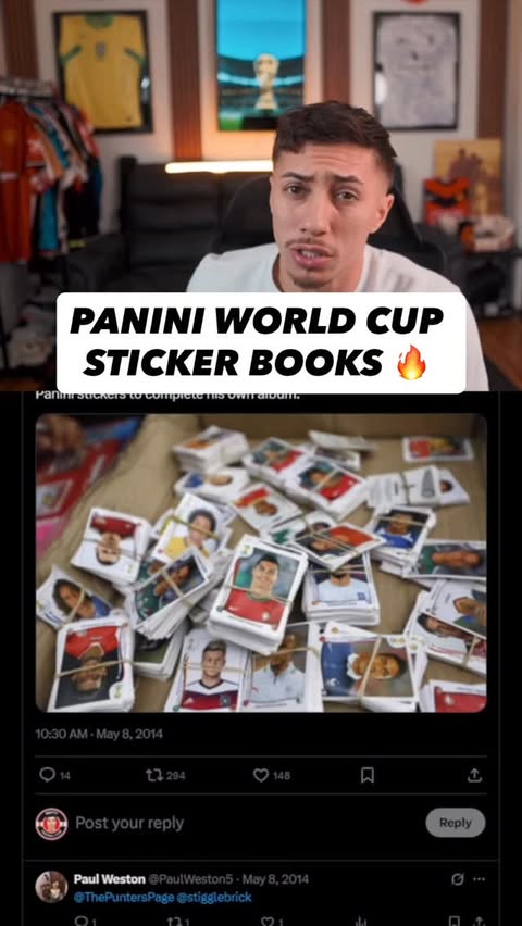 Instagram post by @mattyfc__ for Panini America. Caption reads: [...] cooked once again 🔥⚽️

thank you....