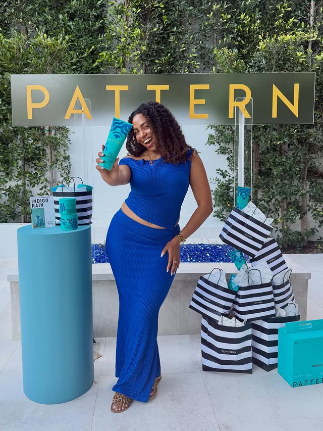 Instagram post by @chaniceball for PATTERN. Caption reads: [...] this’? LOL yeah, same energy for the....