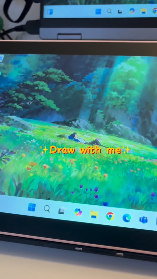 Instagram post by @iamehn for HUION. Caption reads: Thanks so much again to @huiontablet for letting....