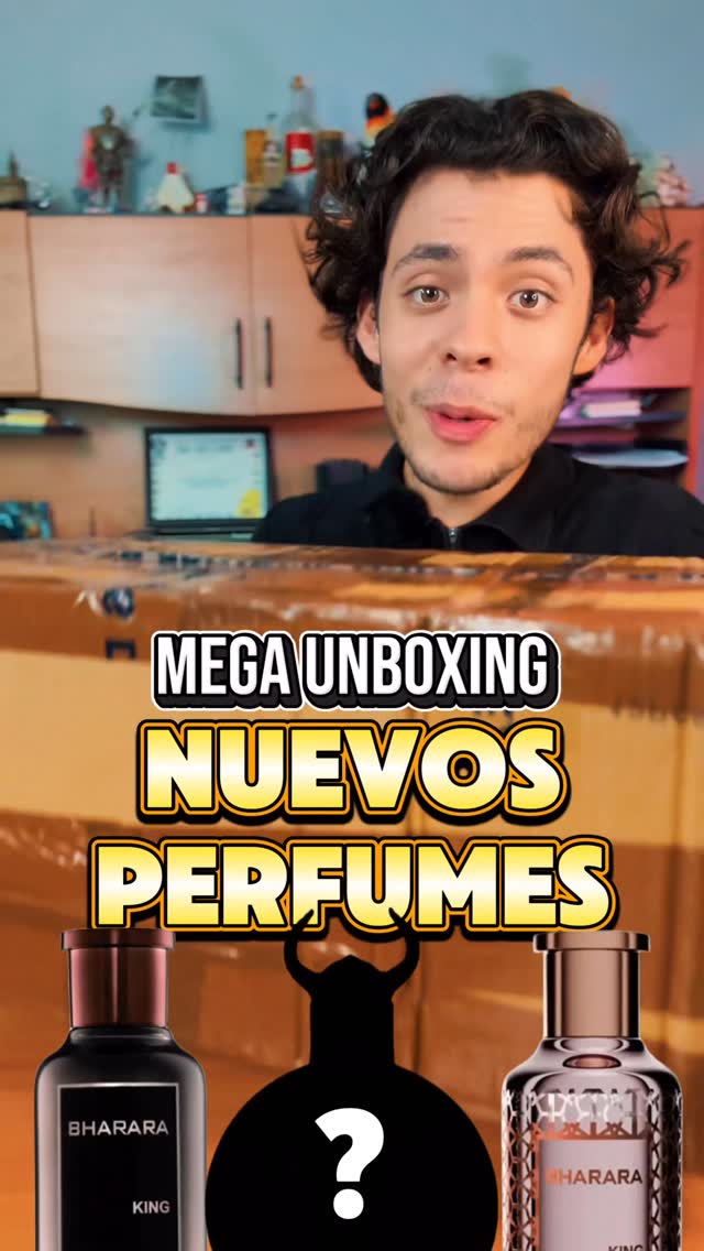 Instagram post by @not_scentopia for Bharara Beauty. Caption reads: Unboxing bharara 🔥🫡#scentopia #fragrance #parfum....