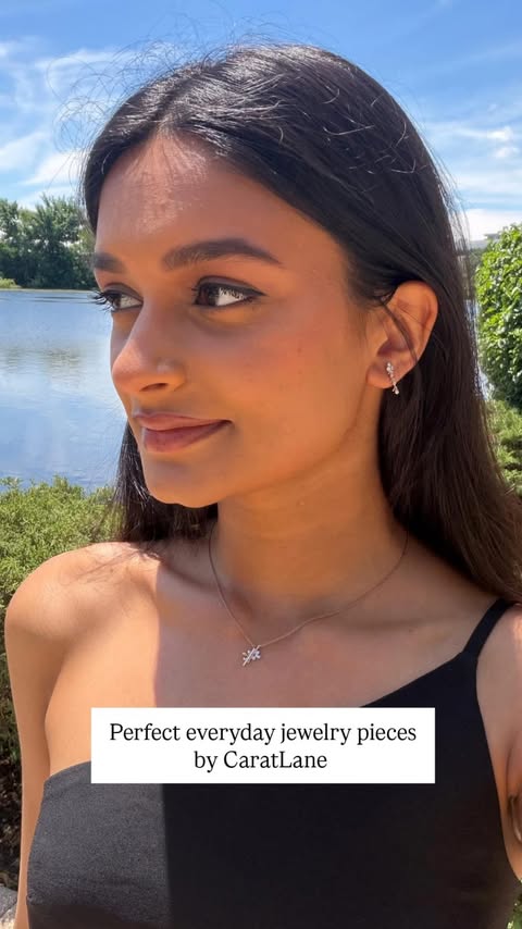 Instagram post by @nidhii.patell for CaratLane Jewellery. Caption reads: The best jewelry isn’t saved for special....