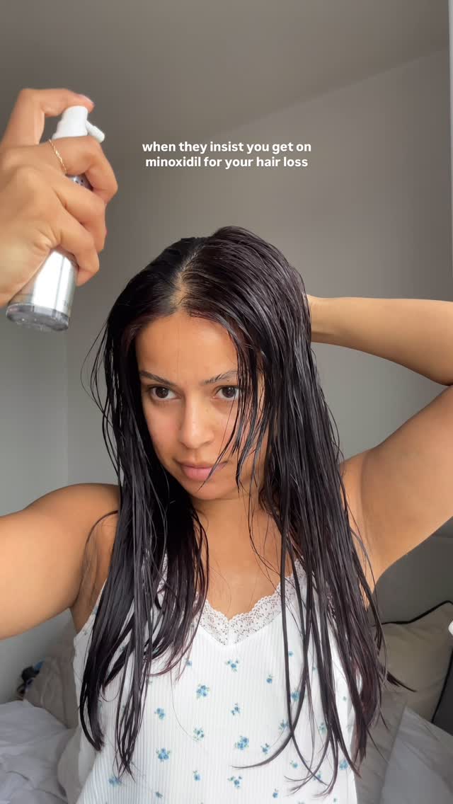 Instagram post by @aktabavalia_ for NIOXIN. Caption reads: I’m just not ready to make that commitment yet....