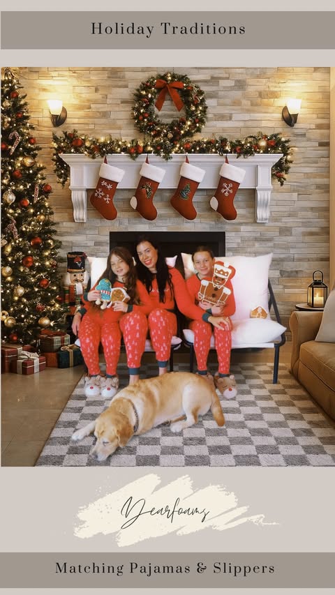 Instagram post by @thejennaricciardi for Dearfoams. Caption reads: #ad The older the girls get, the more I find....