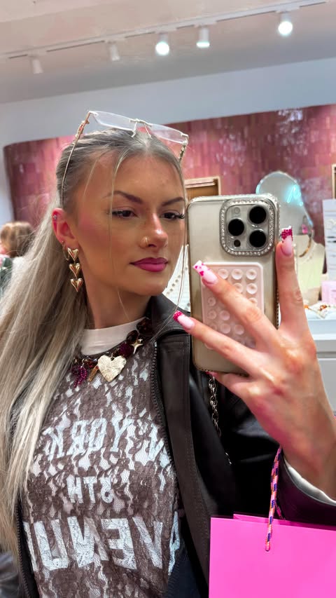 Instagram post by @missdancefashion for My Jewellery. Caption reads: thank you for having me @myjewellery !💕💐 werbung....