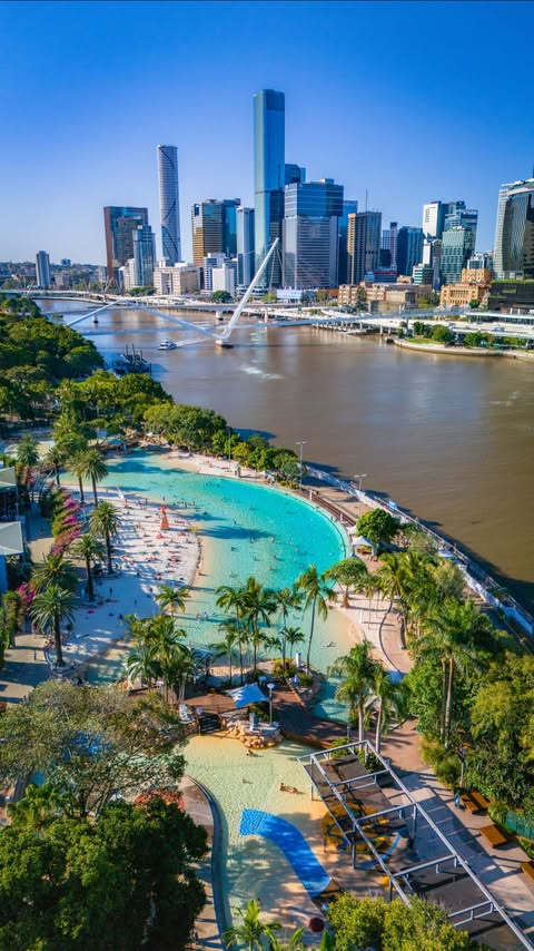 Instagram post by @georgeandcris for American Airlines. Caption reads: 15 Hours in @americanair ’s new Flagship Suite®....