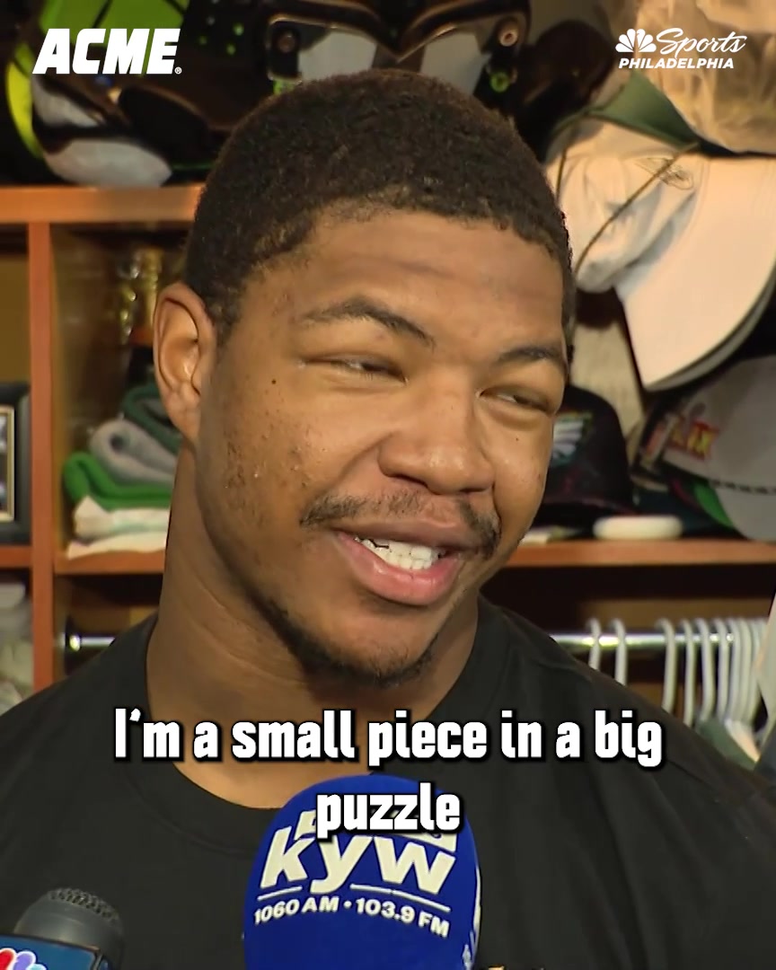 TikTok post by @nbcsphilly for Acme Markets. Caption reads: [...] back for Eagles on Monday night 😤 |....