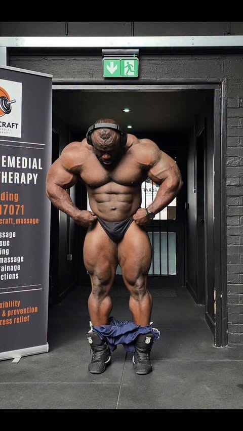 Instagram post by @samson__dauda for Marek Health. Caption reads: [...] SAMSON10 @myprotein USE CODE SAMSON....