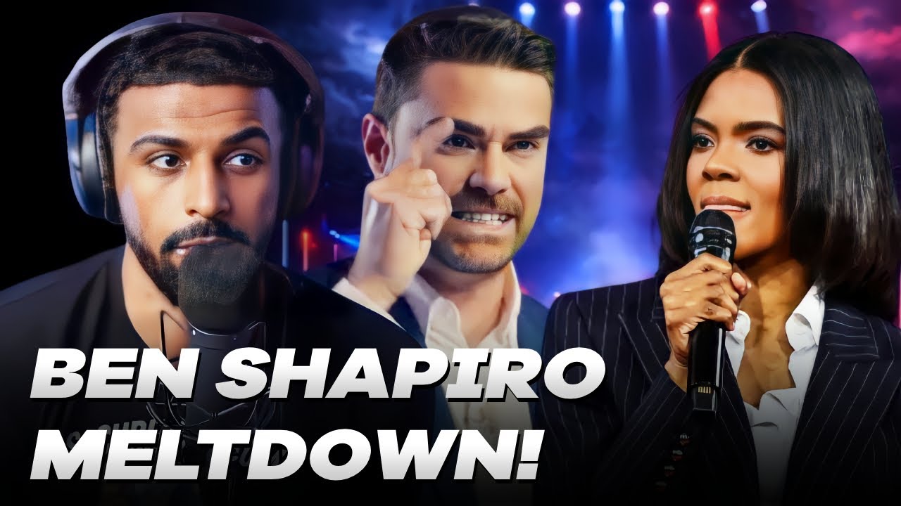 YouTube post by @MyronGainesX for Gorilla Mind. Caption reads: Ben Shapiro Calls Out EVERYONE At TPUSA!.