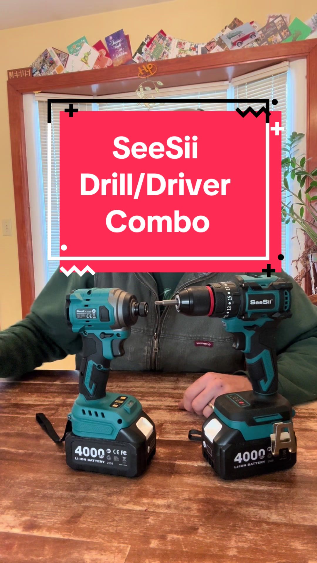 TikTok post by @critter_man513 for Seesii. Caption reads: Side by side comparison of my new @SEESII Tools....