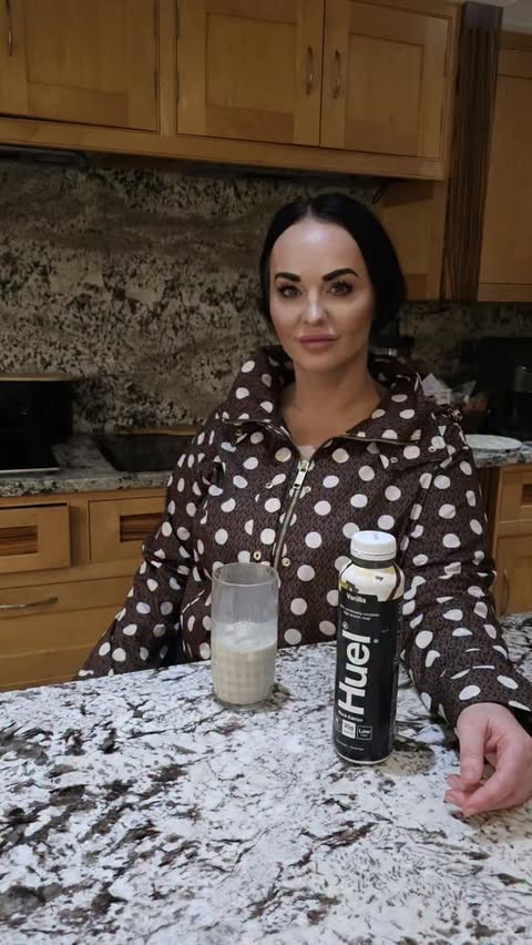 Instagram post by @oh_baby_h for Huel. Caption reads: [...] grab. shake. and go. Become a Hueligan today....