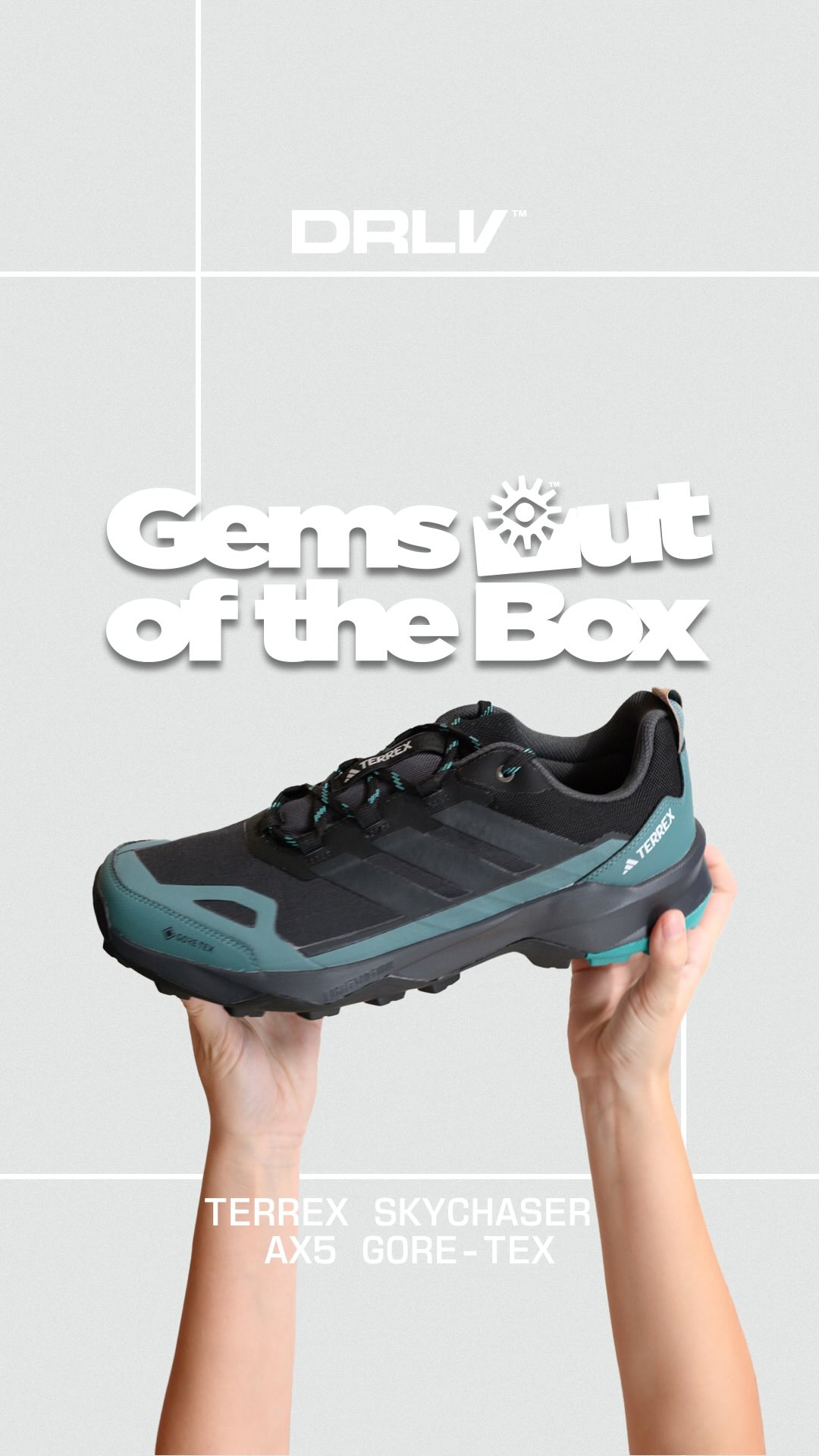 Instagram post by @__drlv__ for adidas TERREX. Caption reads: This week a package from @adidasterrex reached our....