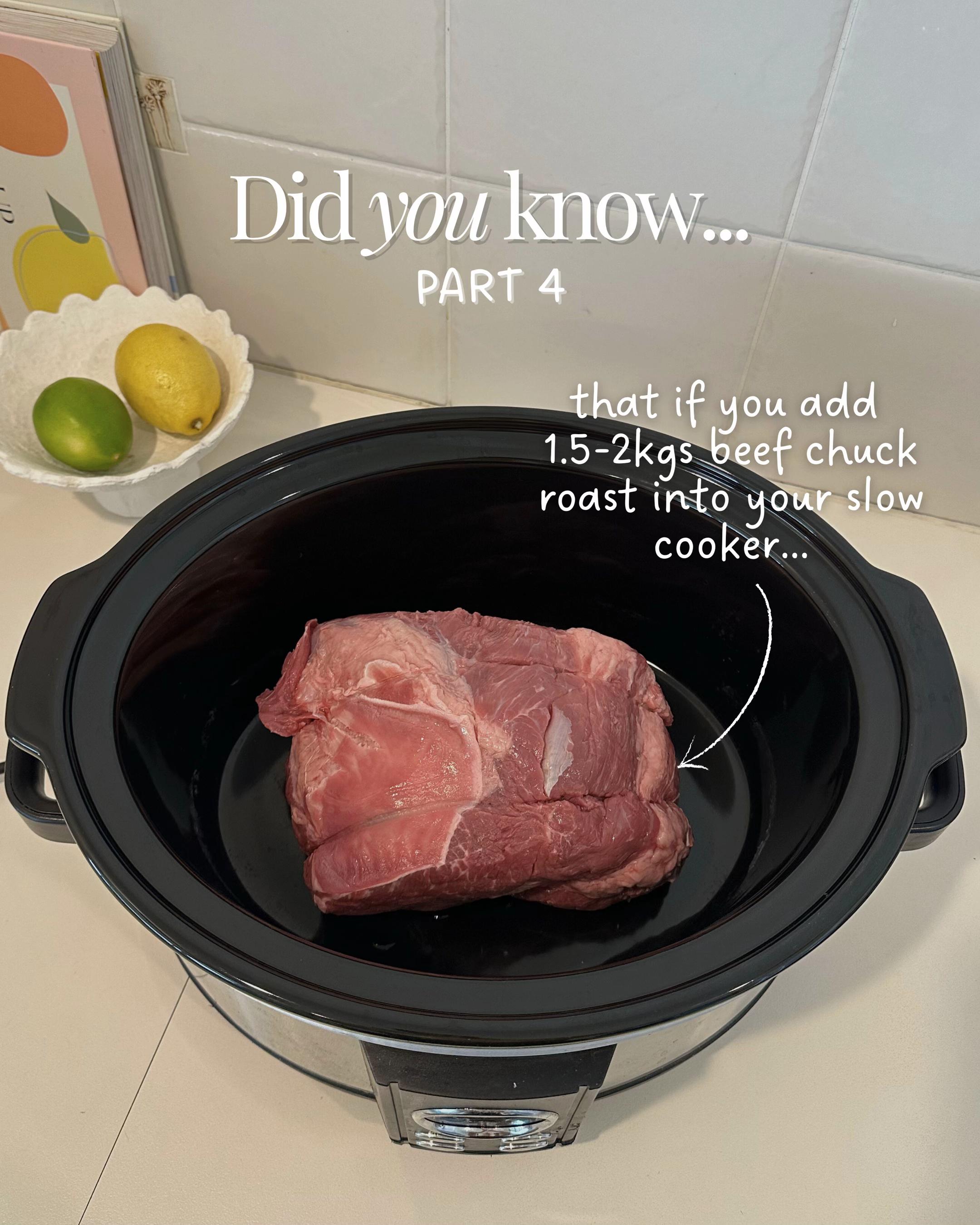 TikTok post by @gblack.__ for Mingle Seasoning. Caption reads: Save this slow cooker recipe for your next meal....