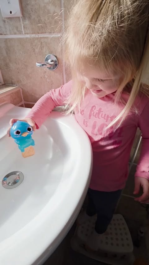 Instagram post by @life_with_the_whites_ for Wire PR. Caption reads: Ad| Splashing, squishing, and a little glow-up fun....