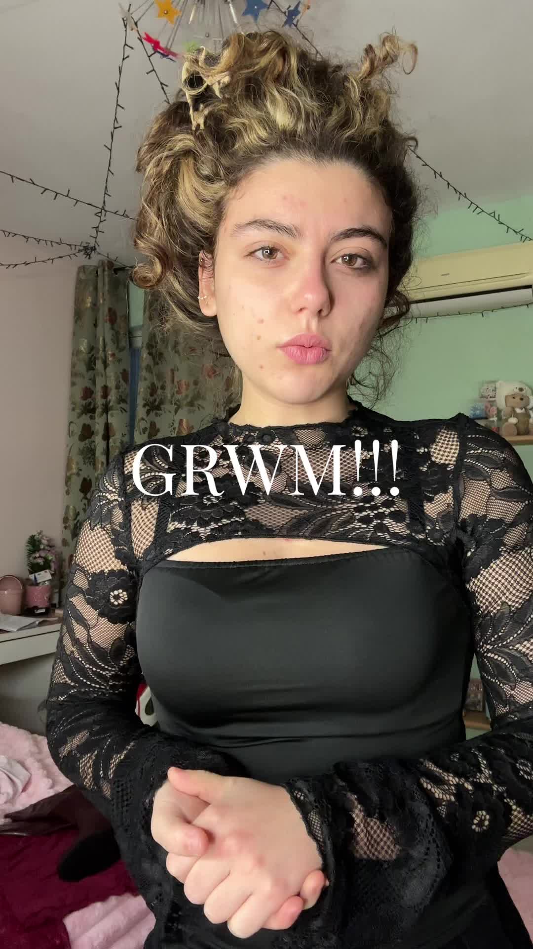 TikTok post by @_567362 for MADE BY MITCHELL. Caption reads: what do you thinkkkkkk!! #grwm  @NABLA Cosmetics....