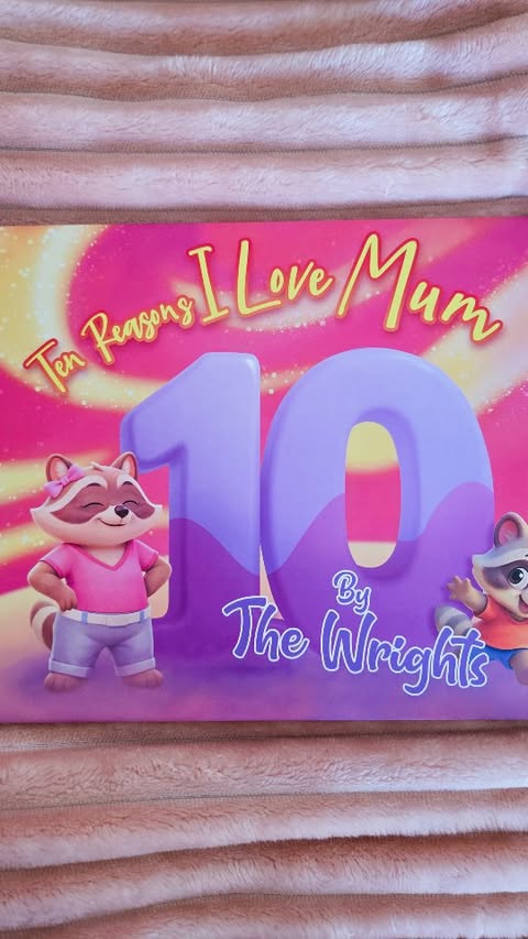 Instagram post by @the_wright_family_farm for StoryBug. Caption reads: [...] special book for Mother's Day from....