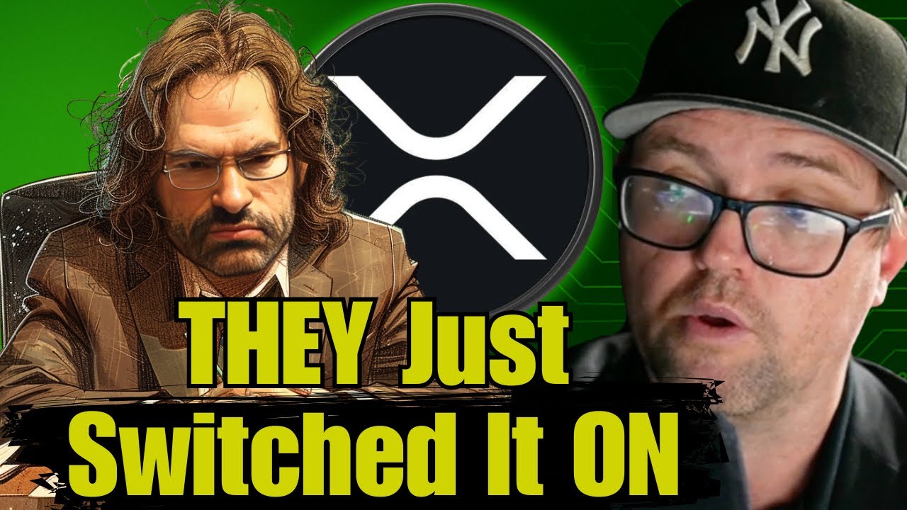 YouTube post by @jungleinc for Ledger. Caption reads: Ripple XRP: the QUIET part just went LIVE 🚨.