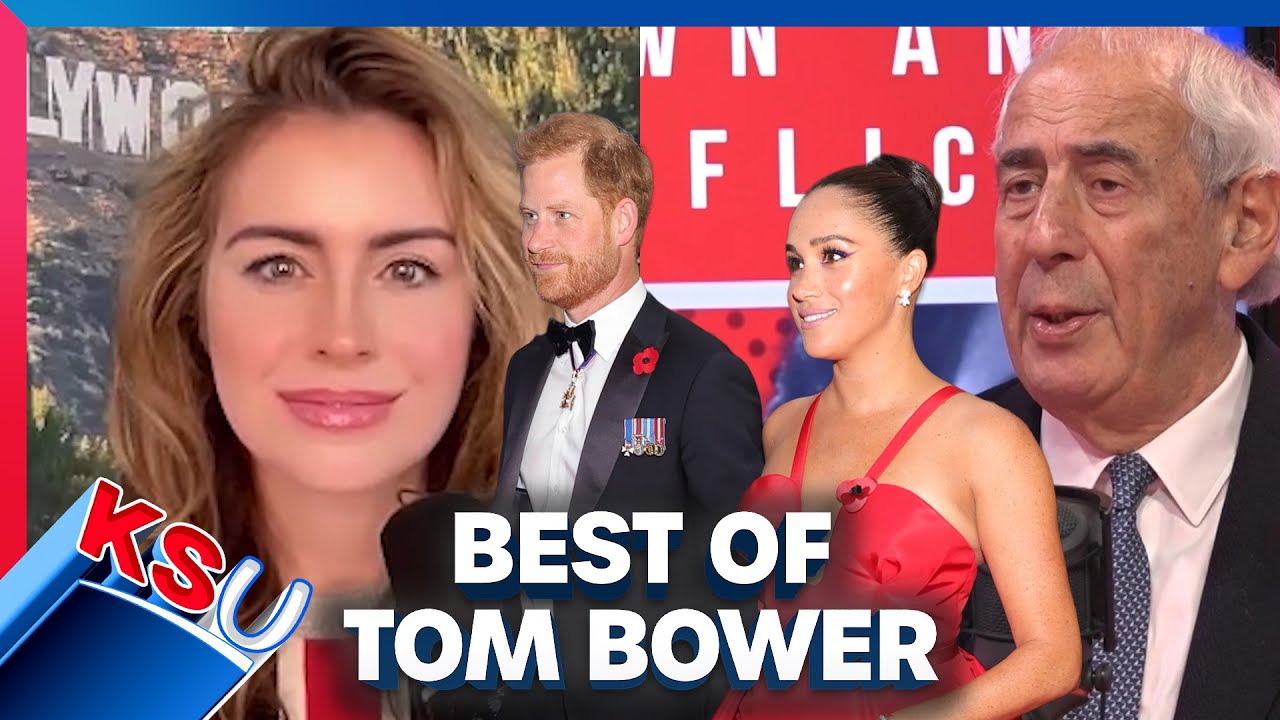 YouTube post by @KinseySchofieldUnfiltered for Pique Life. Caption reads: BEST OF Tom Bower on Kinsey Schofield Unfiltered....