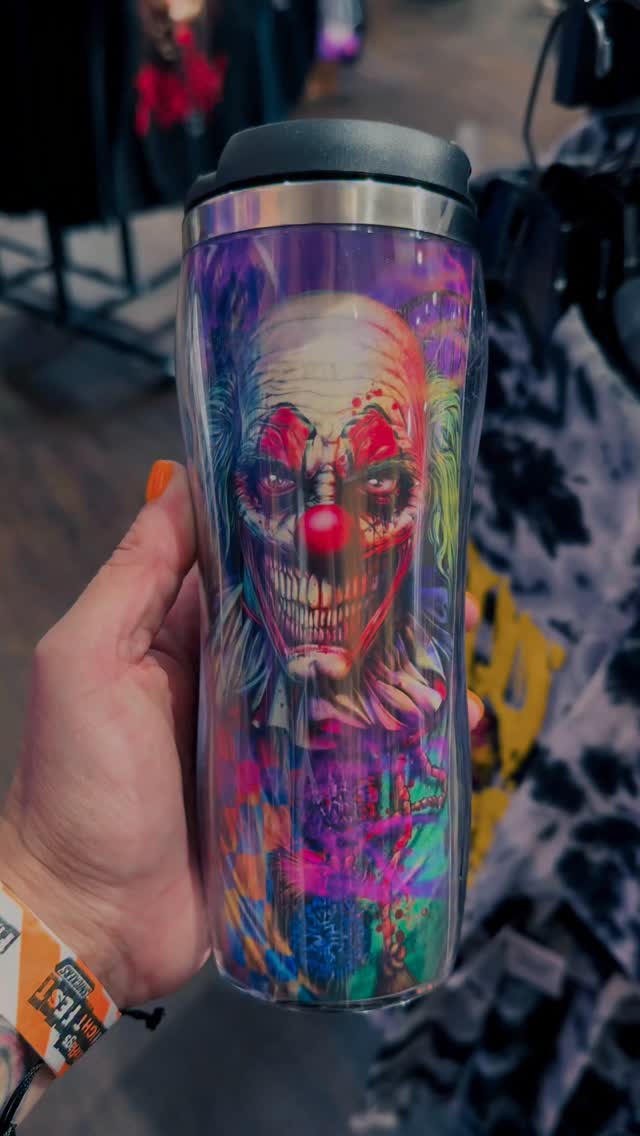 Instagram post by @witchywoman.11 for Six Flags. Caption reads: Fright Fest at Six Flags Great America was a total....