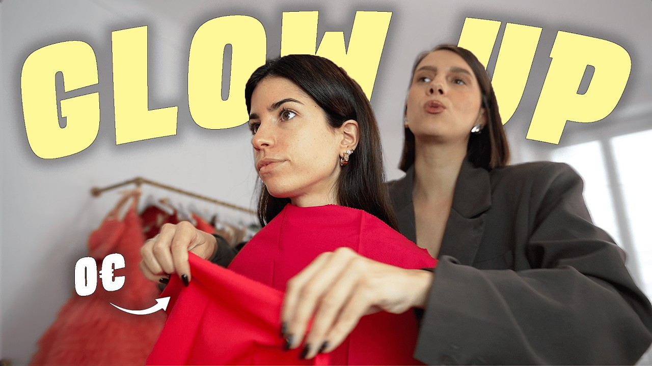 YouTube post by @stelle. for Aroma-Zone. Caption reads: I'M GETTING A MAKEOVER FROM A STYLIST (color....