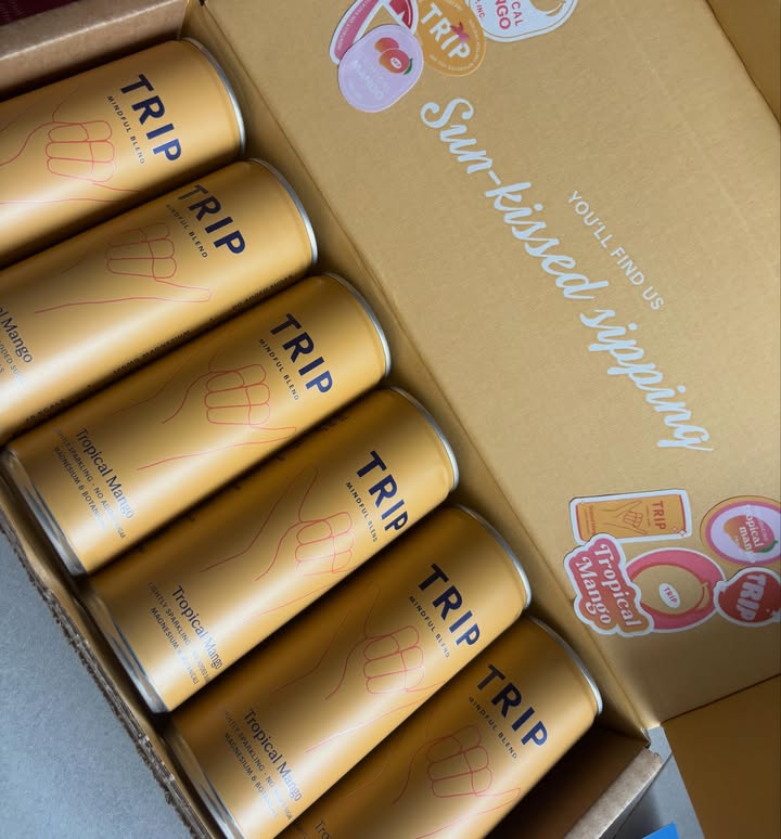 Instagram post by an influencer for TRIP. Caption reads: AD | @trip.drinks As someone with driving [...].