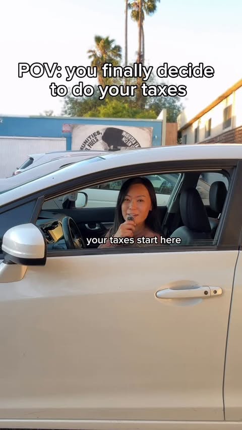 Instagram post by @mylonepov for Intuit TurboTax. Caption reads: Get your taxes done early. Future you will be....
