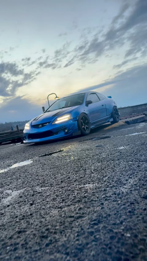 Instagram post by @wide_dc5 for Street Aero. Caption reads: Smooooov RSX Sponsors: @street_aero @dc5creations....