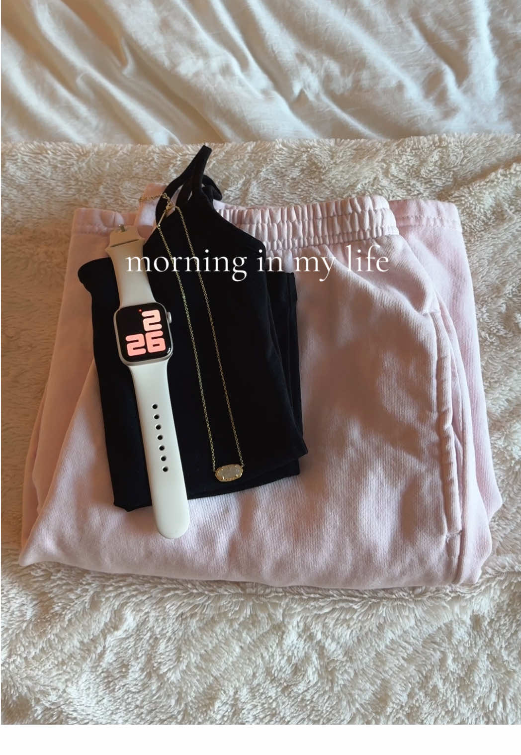 TikTok post by @ashlyn.briellee for Evereden. Caption reads: PR: @Evereden #morningroutine #outfitideas....