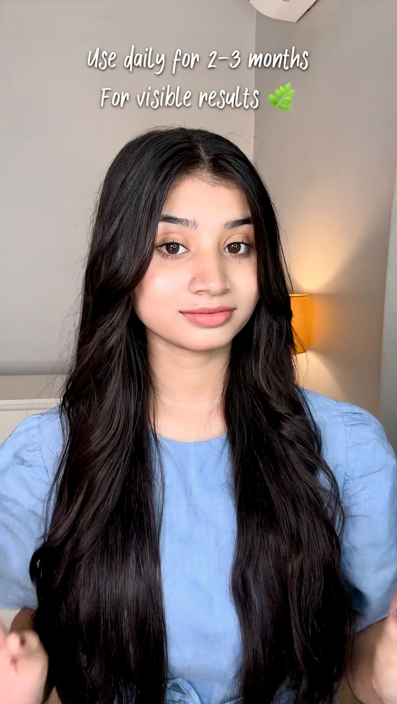 Instagram post by @its_sparkling_girl_ for Be Bodywise. Caption reads: ✨If you’re struggling with hair thinning or a....