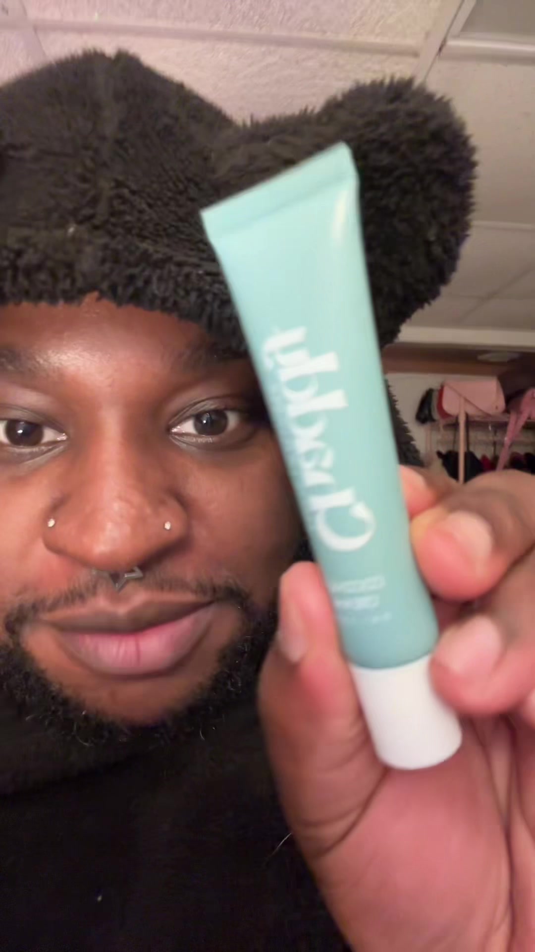 TikTok post by @poorlildarkbxyy for Chaddy Cosmetics. Caption reads: @Chaddy…let’s talk business 🤭✨ #lipplumper....