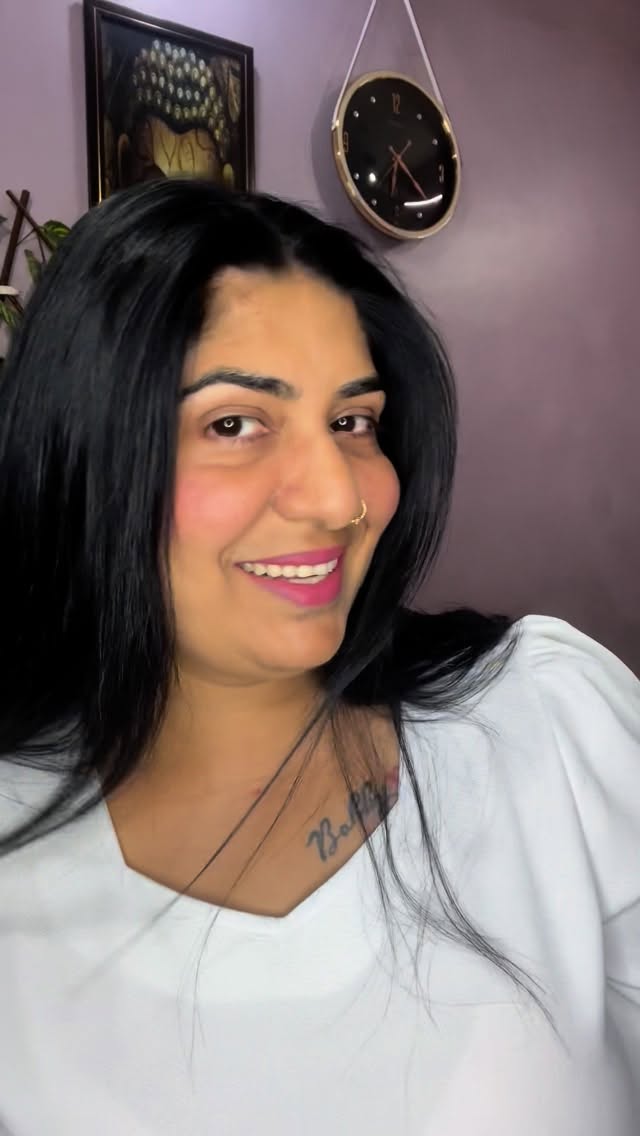 Instagram post by @kamlesh.mua for Nature4Nature Beauty. Caption reads: #skincareroutine #skincarenatural #reeli....