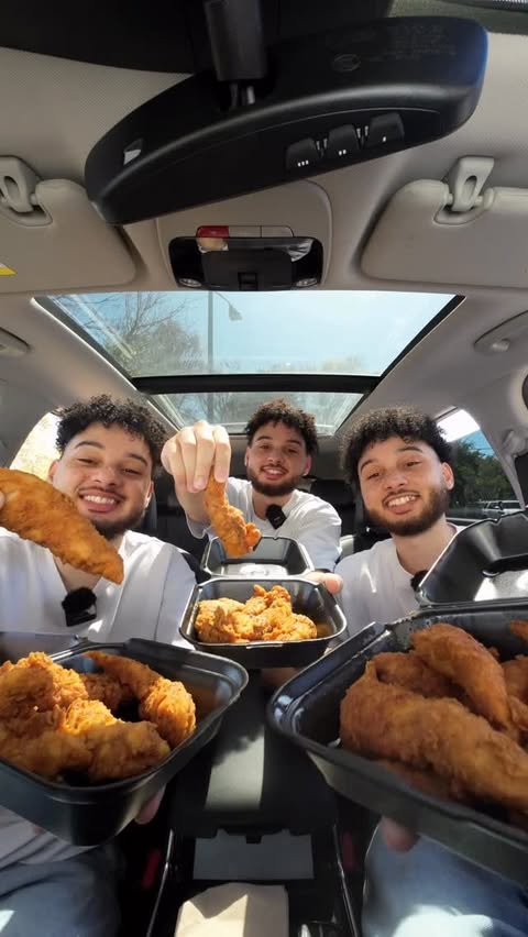 Instagram post by @dripletsofficial for Zaxby's. Caption reads: [...] were same but different with @realzaxbys NEW....