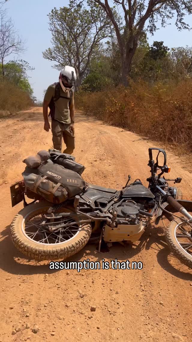 Instagram post by @moskopete for Mosko Moto. Caption reads: ⛑️ What to expect during an emergency rescue....