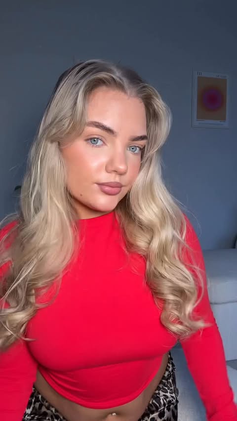 Instagram post by @kaytee.r for TYMO Beauty. Caption reads: the bouncy curls of dreams🤩 thankyou....