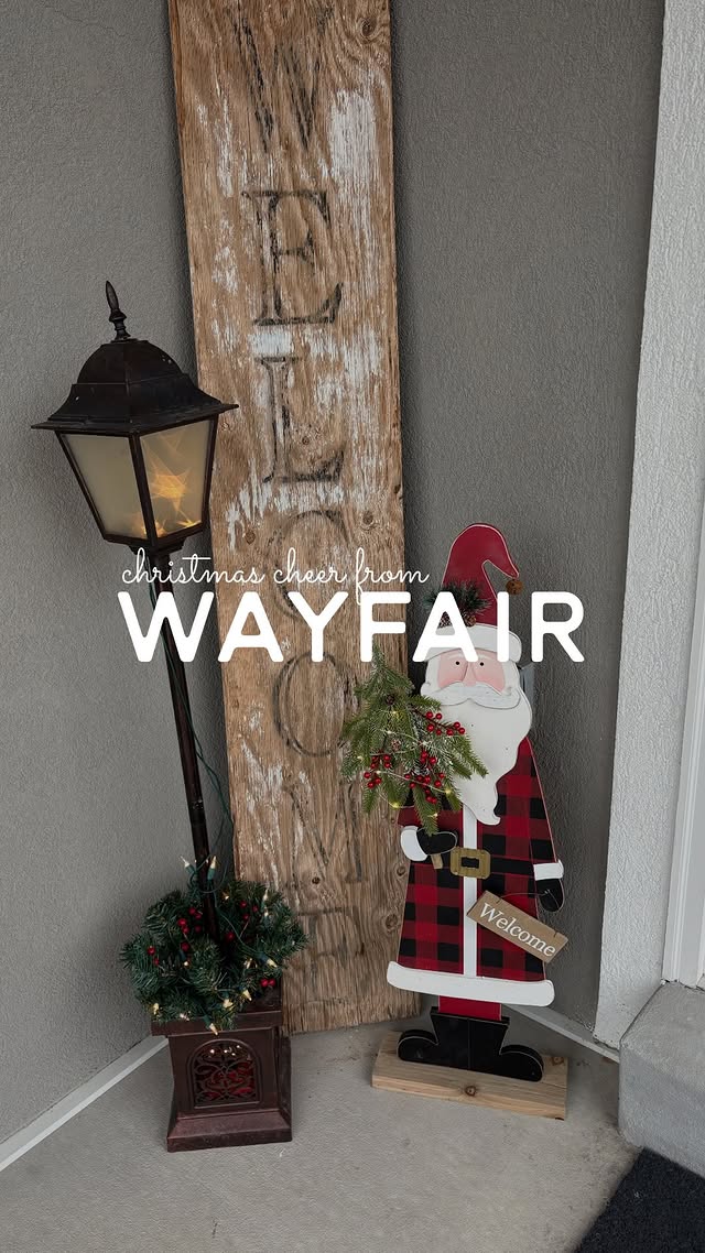 Instagram post by an influencer for Wayfair. Caption reads: [...] a u s . . . (#ad) right down #Wayfair way ….....
