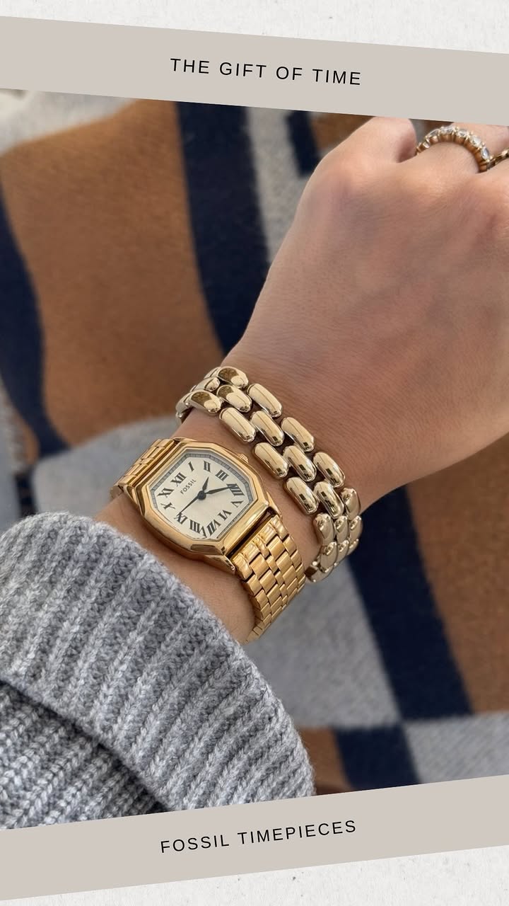 Instagram post by @lillianavazquez for fossil. Caption reads: If you didn’t get exactly what you wished for on....