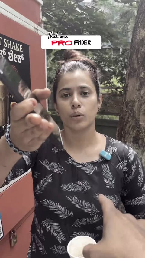Instagram post by @vandanasathya.offcl for Rapido. Caption reads: [...] your female pro-rider . . Download the....