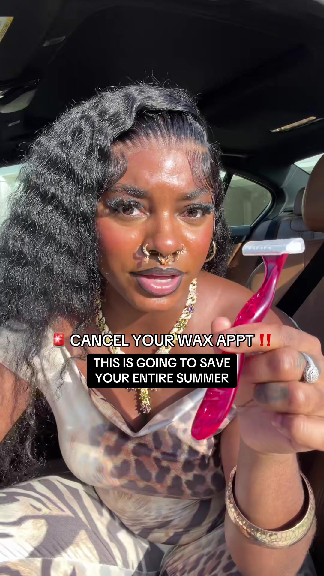 TikTok post by @yourbaes.wce for Ufree. Caption reads: Summer ready in 2 mins! ✨ Ufree Bikini Trimmer....